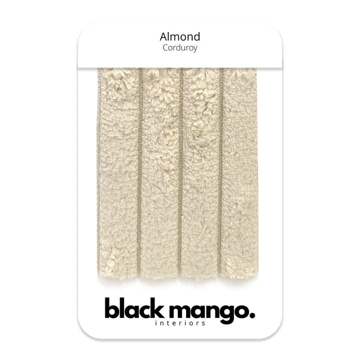 Almond Corduroy (Cloud/Juno Range) Swatches By Black Mango