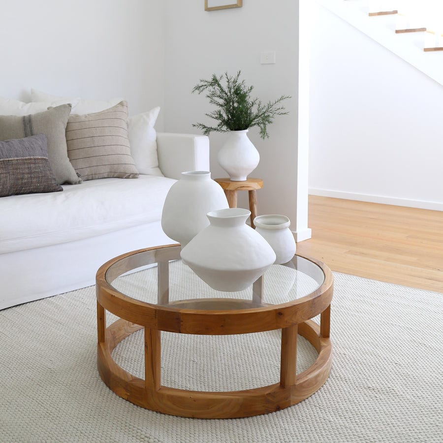 Arlo Coffee Table Elm Wood By Black Mango