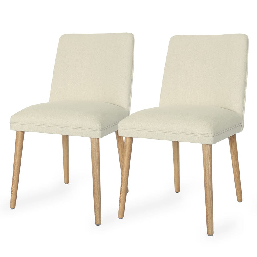 Astrid Modern Upholstered Dining Chair | Set of 2 By Black Mango