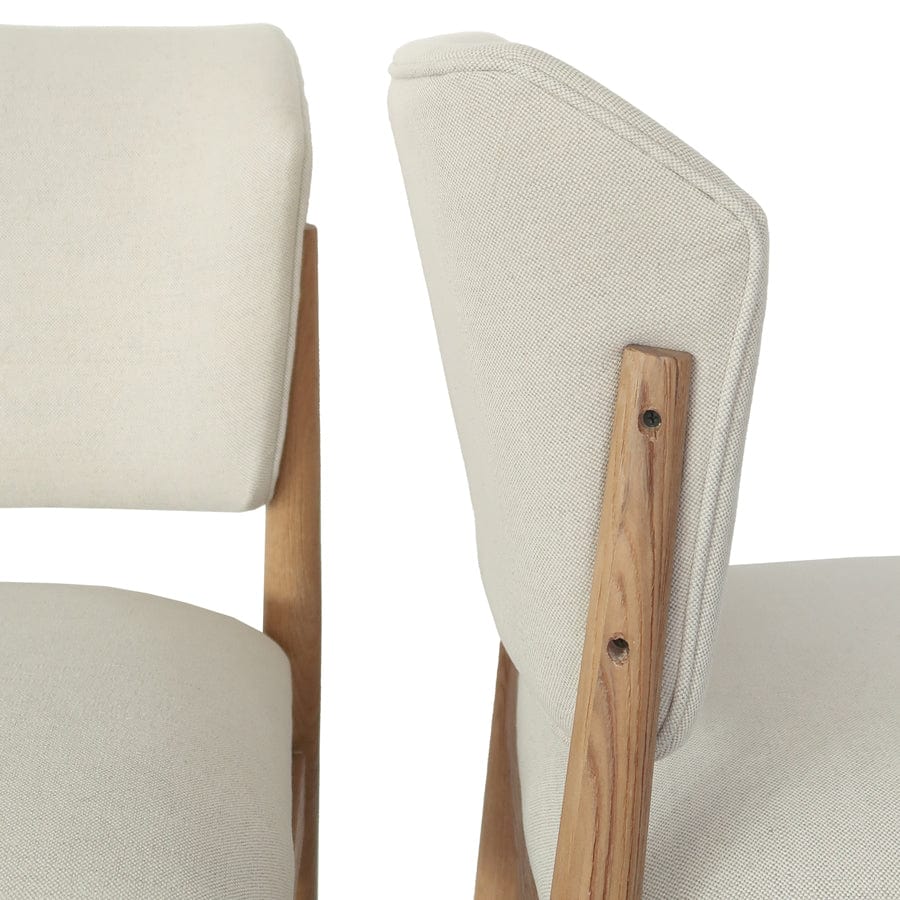 Bodhi Modern Upholstered Dining Chair | Set of 2 By Black Mango