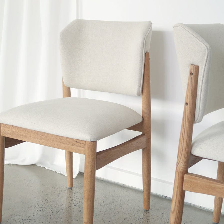 Bodhi Modern Upholstered Dining Chair | Set of 2 By Black Mango