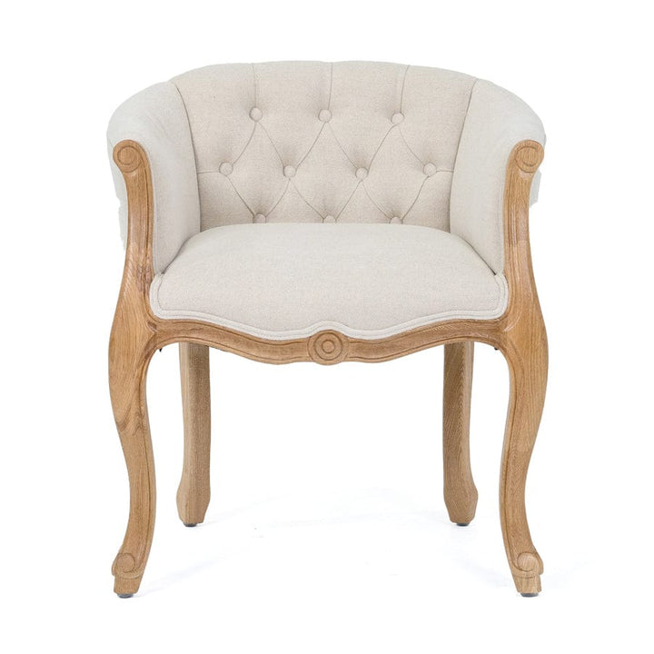 Cabriole Elizabeth Chair Stone By Black Mango