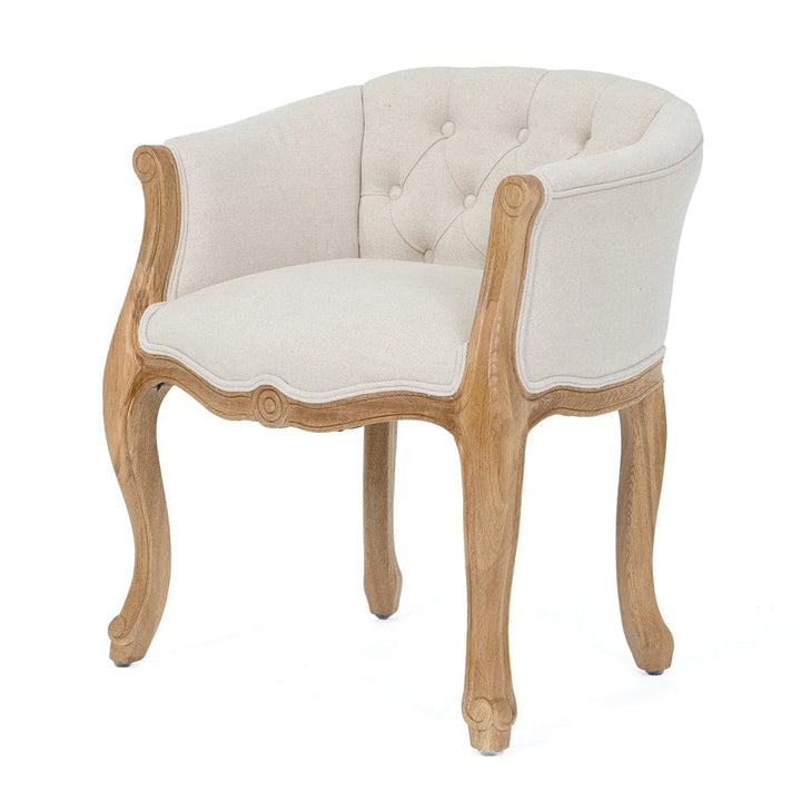 Cabriole Elizabeth Chair Stone By Black Mango