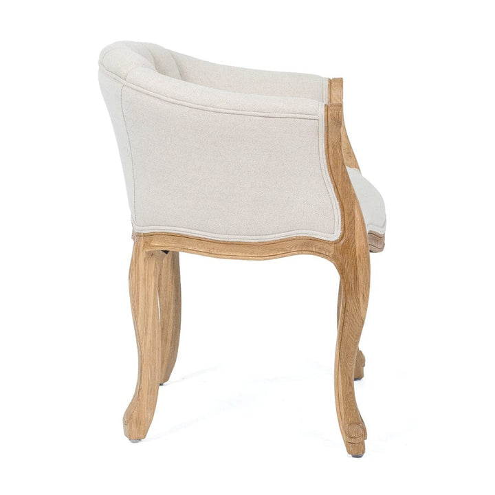 Cabriole Elizabeth Chair Stone By Black Mango