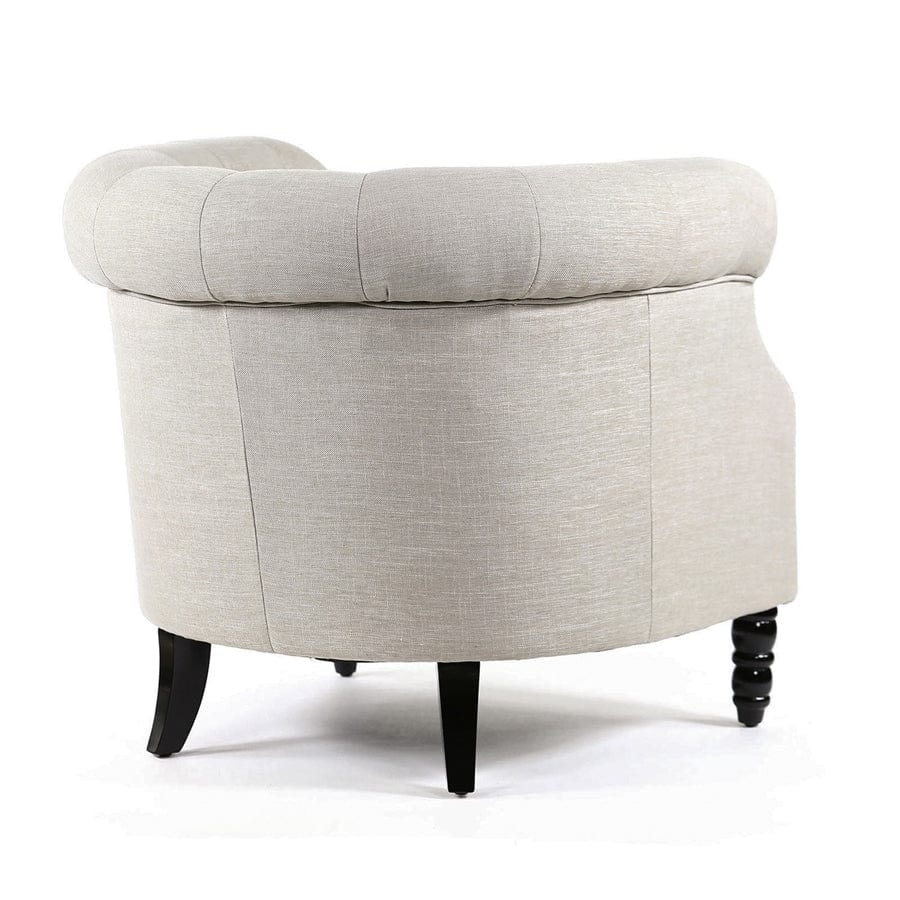 Esther Tub Chair Mushroom By Black Mango