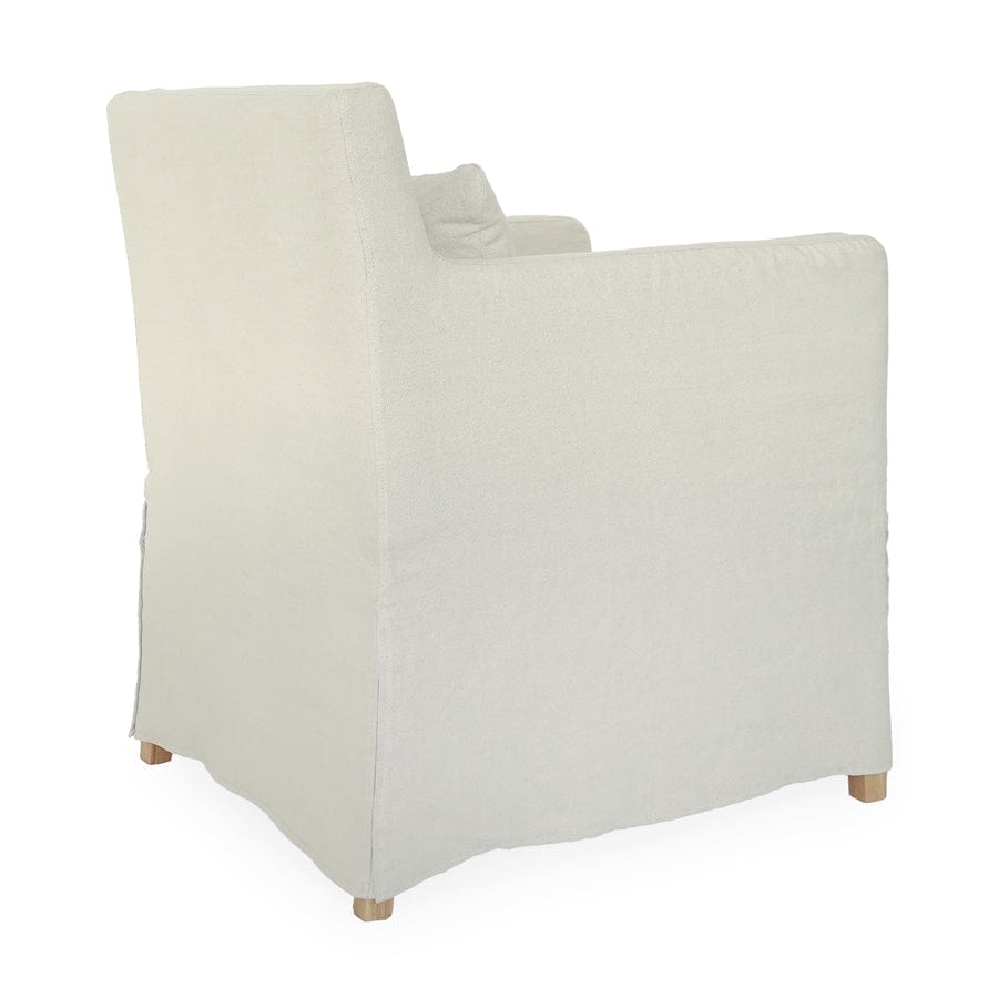 Halle Slipcover Dining Chair By Black Mango