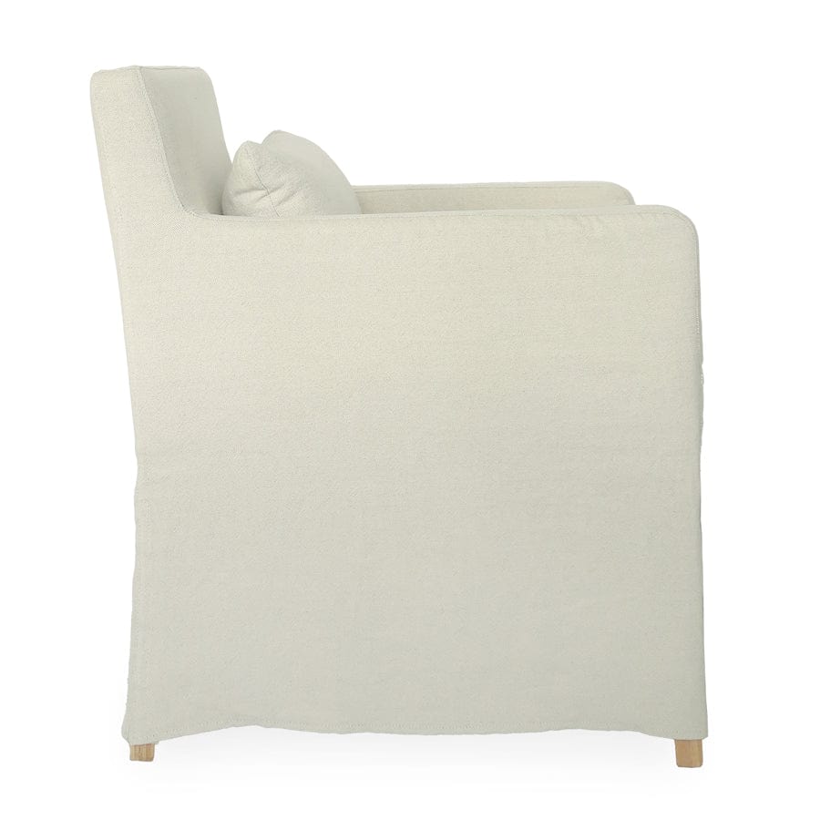 Halle Slipcover Dining Chair By Black Mango