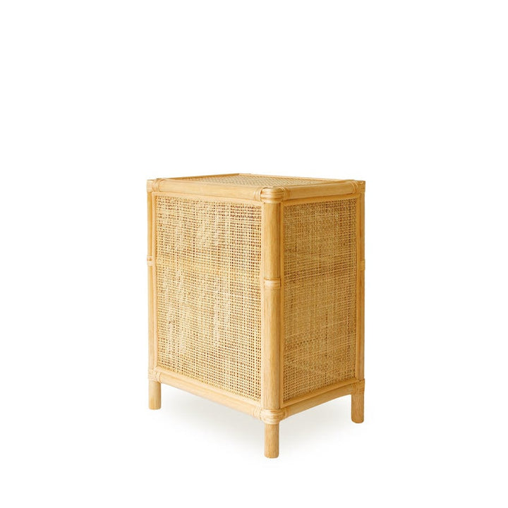 Lennox Rattan Bedside Table By Black Mango