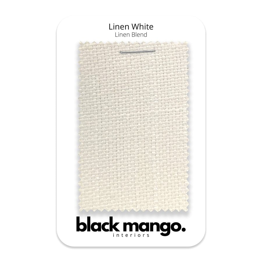 Linen White Swatches By Black Mango