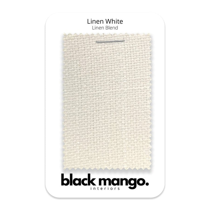 Linen White Swatches By Black Mango