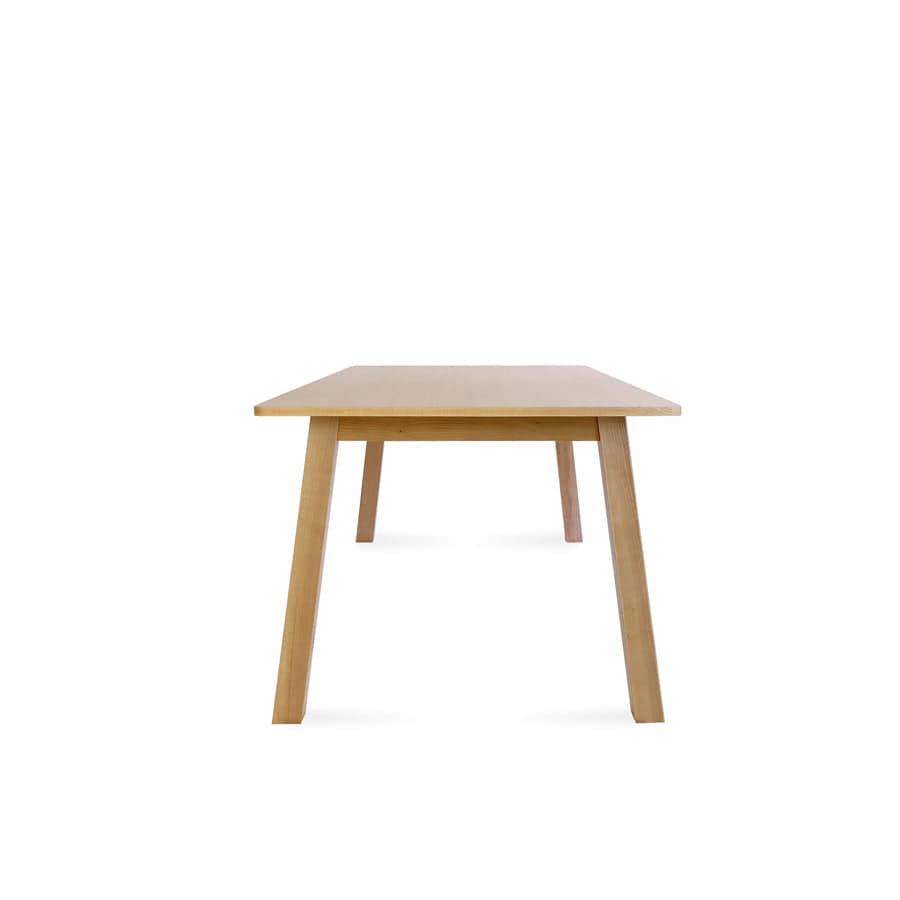 Mari Oak Dining Table 160cm By Black Mango