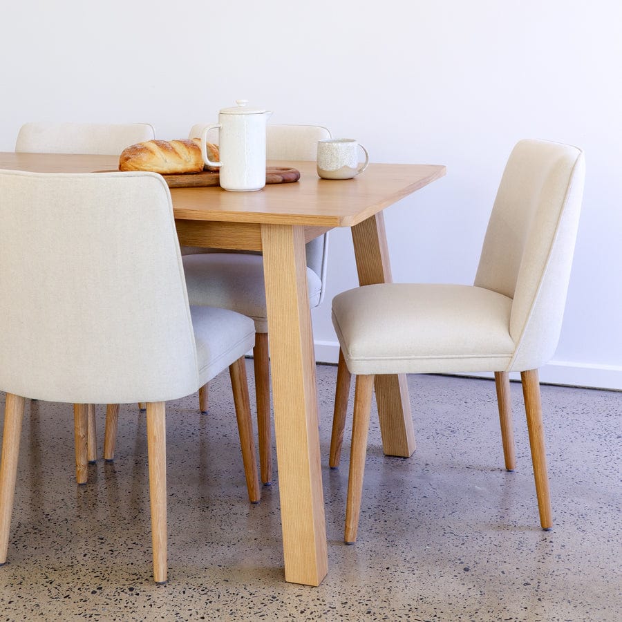 Mari Oak Dining Table 160cm By Black Mango