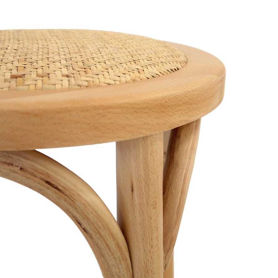 Salsa 2.0 Rattan & Bentwood Counter Stool Natural By Black Mango