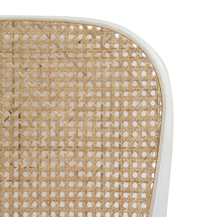 Salsa 2.0 Rattan & Bentwood Dining Chair White | Set of 2 By Black Mango