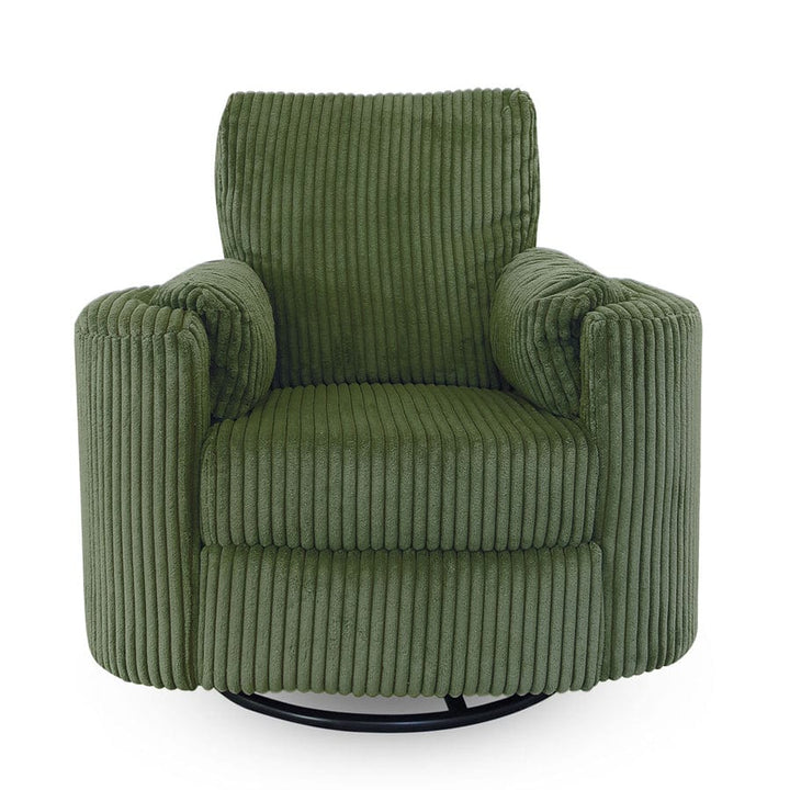 The Hug Swivel Recliner Chair Sage By Black Mango