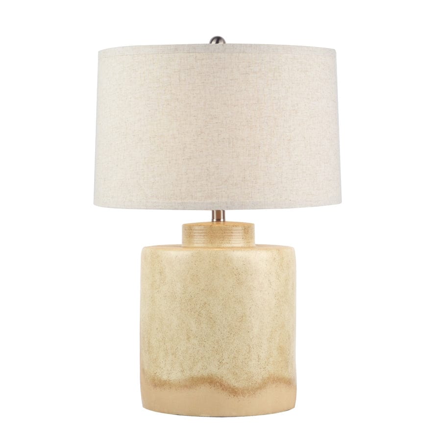 Willow Stone Ceramic Table Lamp By Black Mango